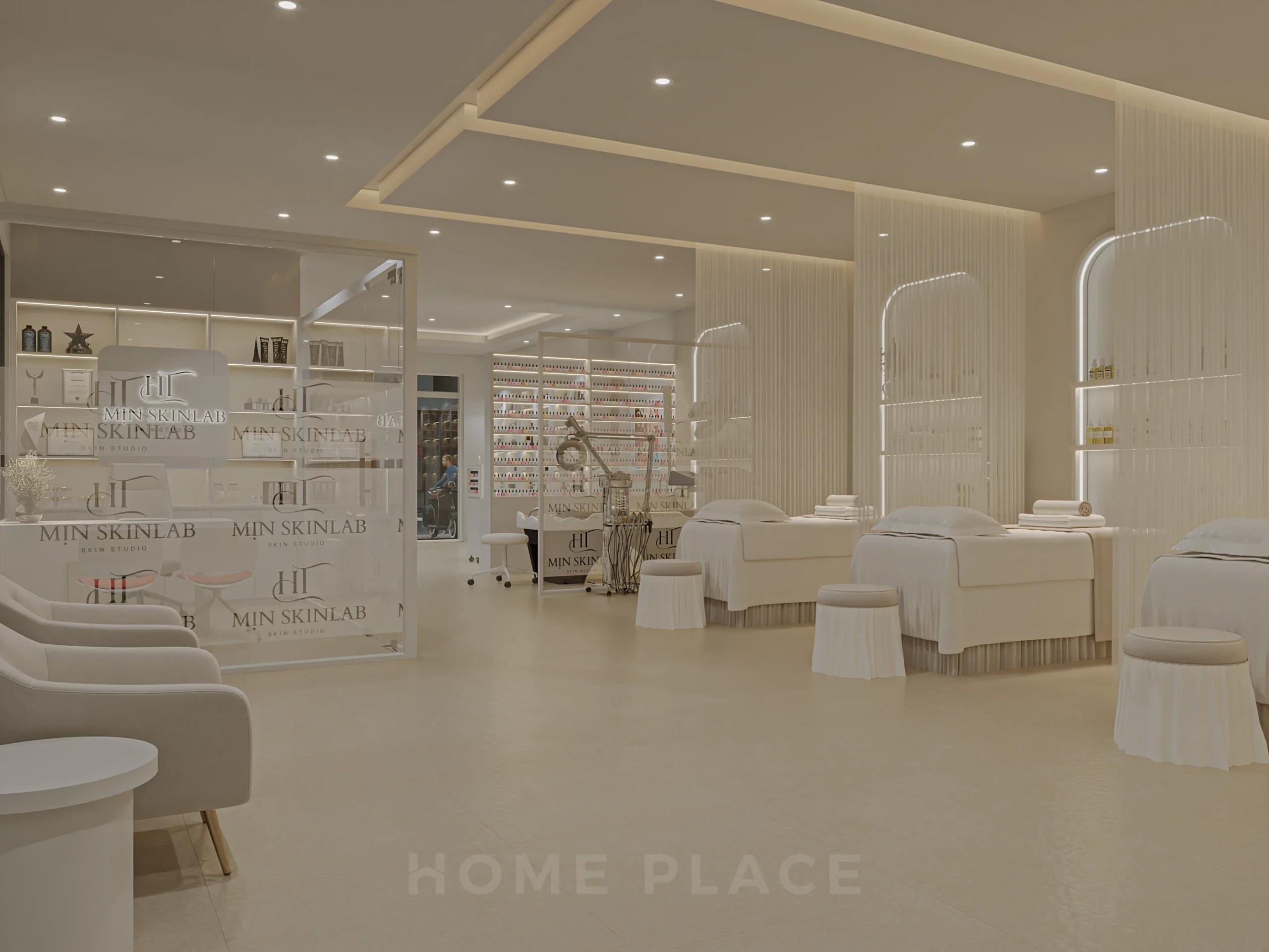 thiết kế nội thất shop, cửa hàng