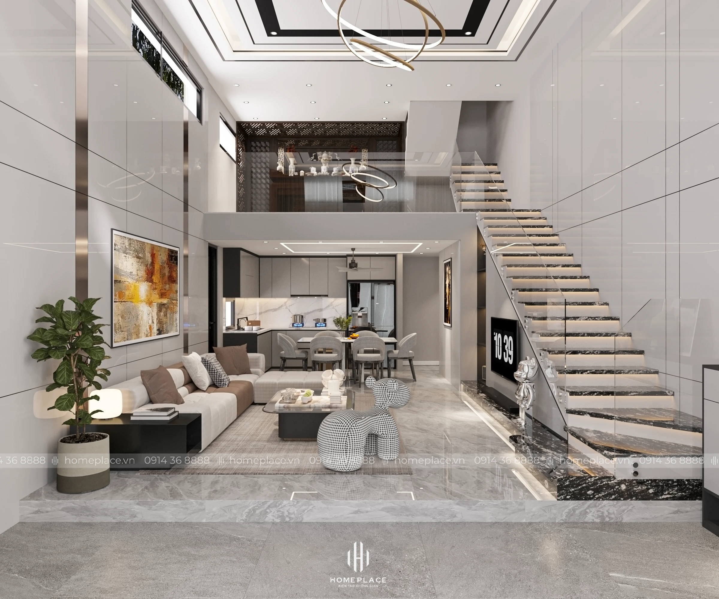 Cải tạo nội thất nhà phố