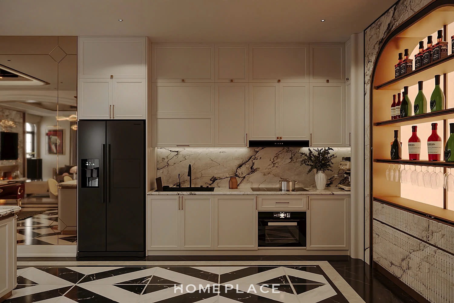 thiết kế nội thất hiện đại 