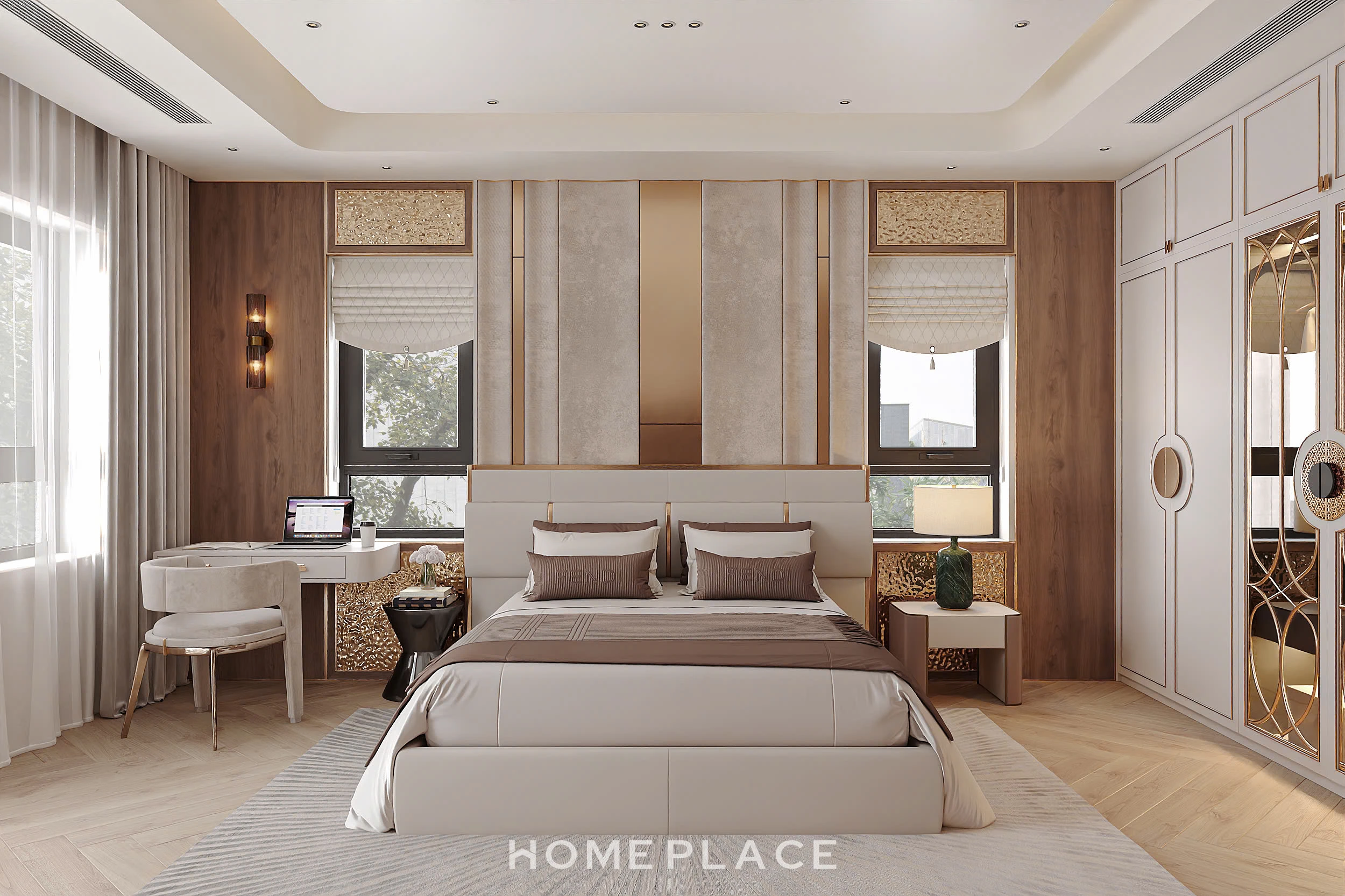 thiết kế nội thất phòng ngủ 