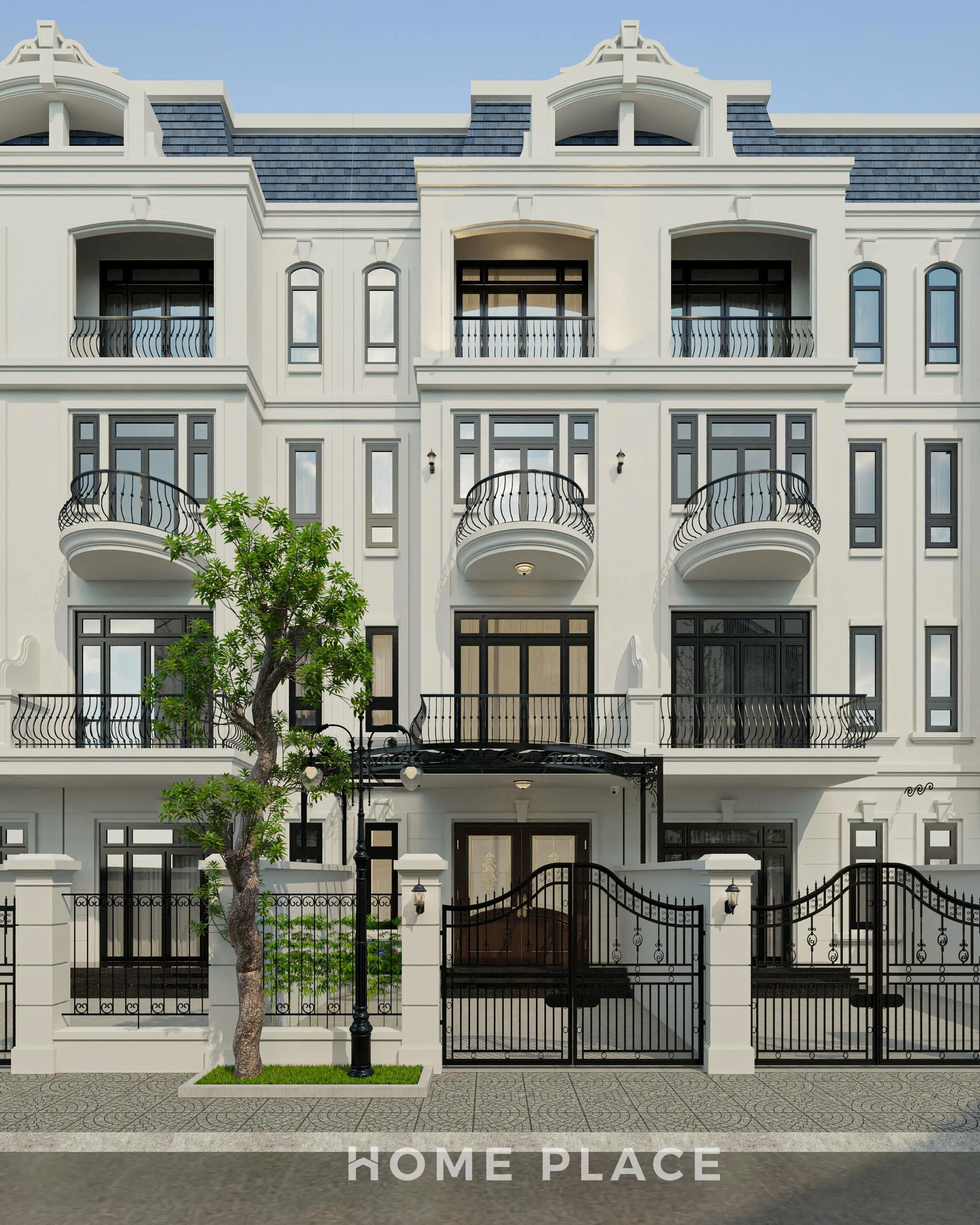 Thiết kế nội thất biệt thự liền kề