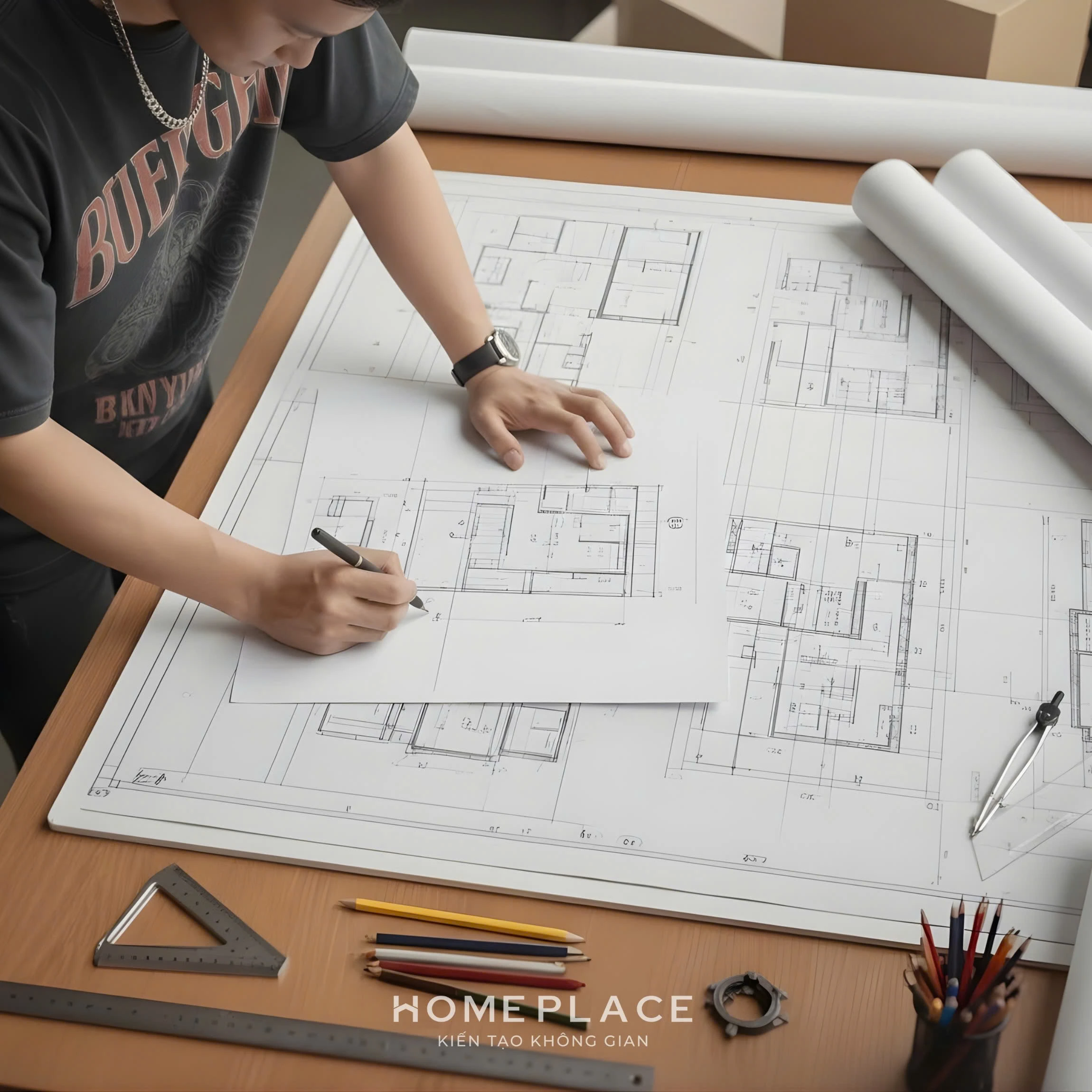 học thiết kế nội thất 