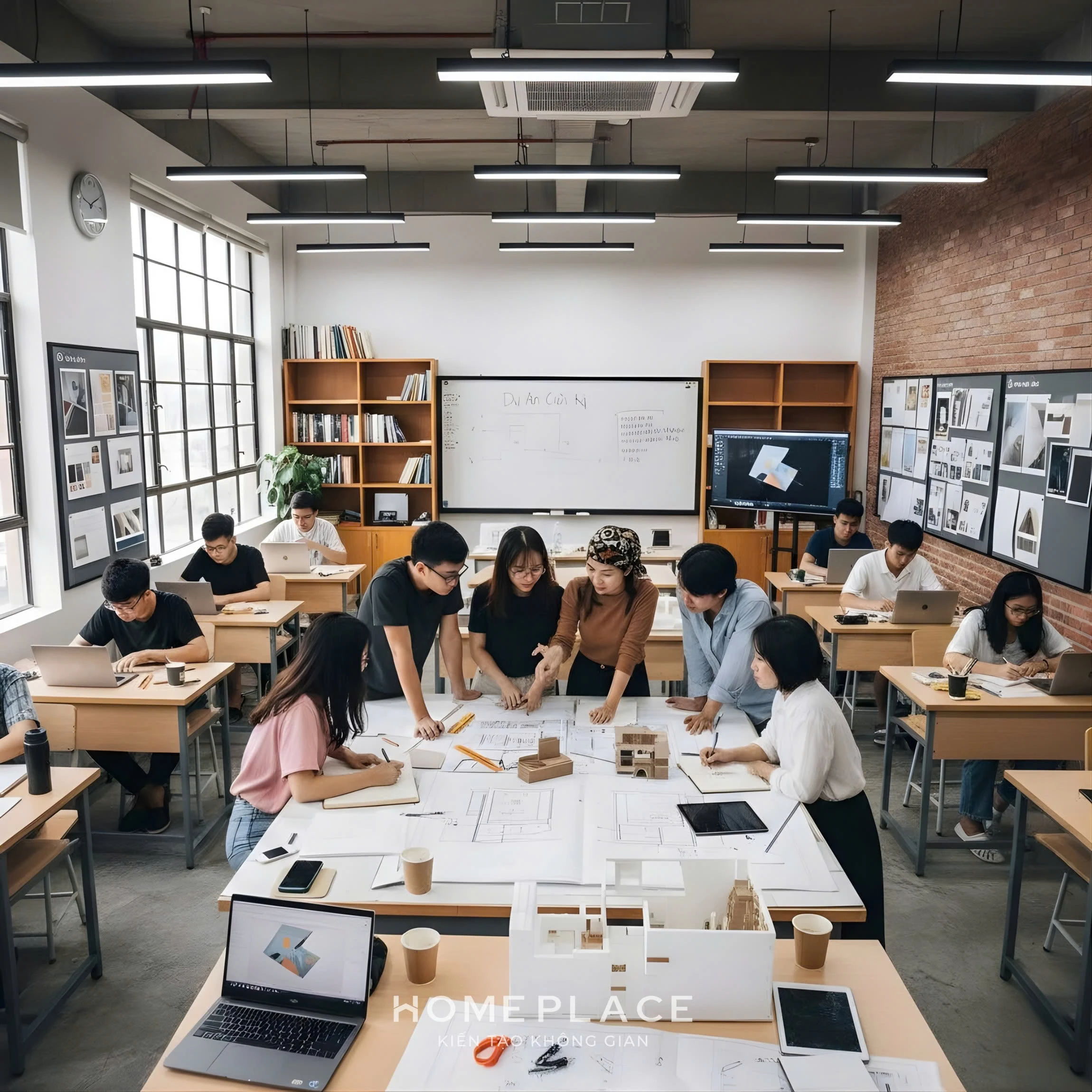 học thiết kế nội thất 